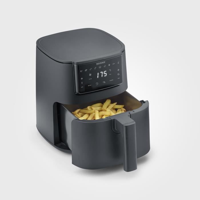 Friteuse sans huile SEVERIN - Airfryer FR2461 - Capacité 4L - 8 programmes - 1300W