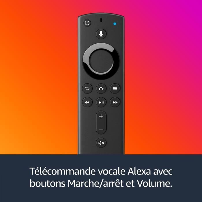 Fire TV Stick 4K Max - AMAZON - Wifi 6E - Noir - 4K Ultra HD - Dolby Vision - Alexa