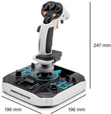 Joystick spatial - THRUSTMASTER - Sol-R 2 HOSAS Space Sim Duo - Ambidextre - 88 boutons - Technologie H.E.A.R.T. 16 bits