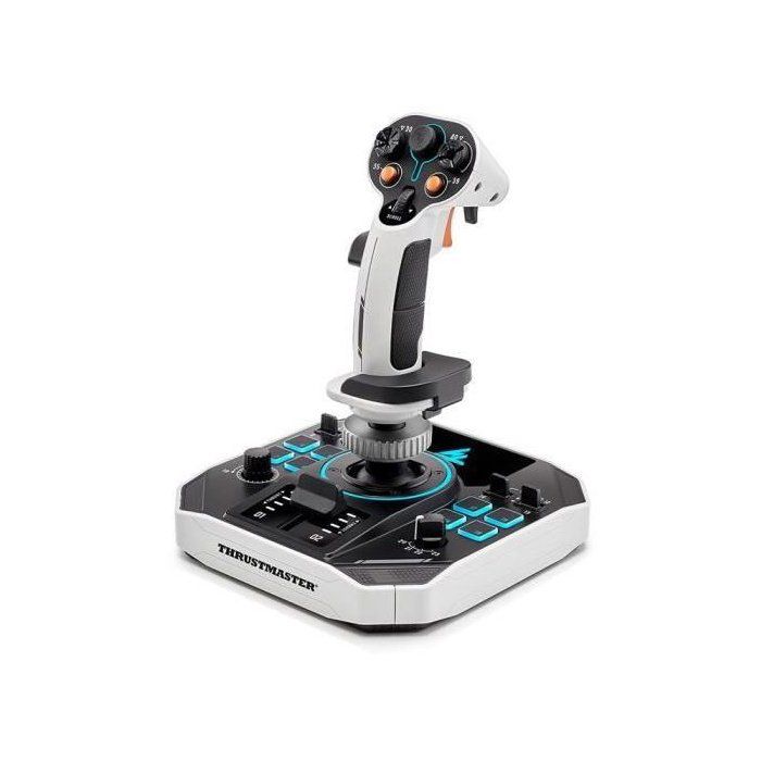 Joystick spatial - THRUSTMASTER - Sol-R 2 HOSAS Space Sim Duo - Ambidextre - 88 boutons - Technologie H.E.A.R.T. 16 bits