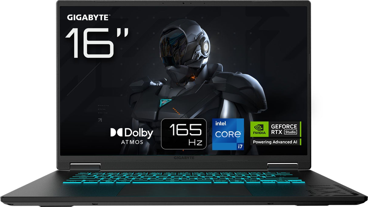 PC Portable gamer GIGABYTE GAMING A16 CWHI3FR894SH - 16'' FHD+ - RTX5070 - INTEL Core i7-13620HX - 16Go - 1To SSD - Win 11 FAMILLE