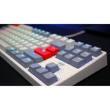 Clavier de gaming mécanique - CHERRY XTRFY K4V2 RGB TKL RETRO - Format TKL - Éclairage RGB - Noir