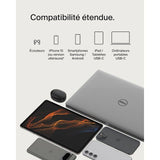 Câble tressé - BELKIN - USB-C vers USB-C - 2 m - Blanc