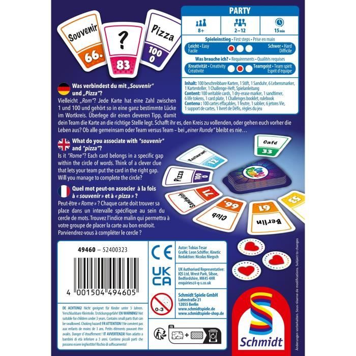 One Round? - Jeu de société - SCHMIDT SPIELE - Des 8 ans