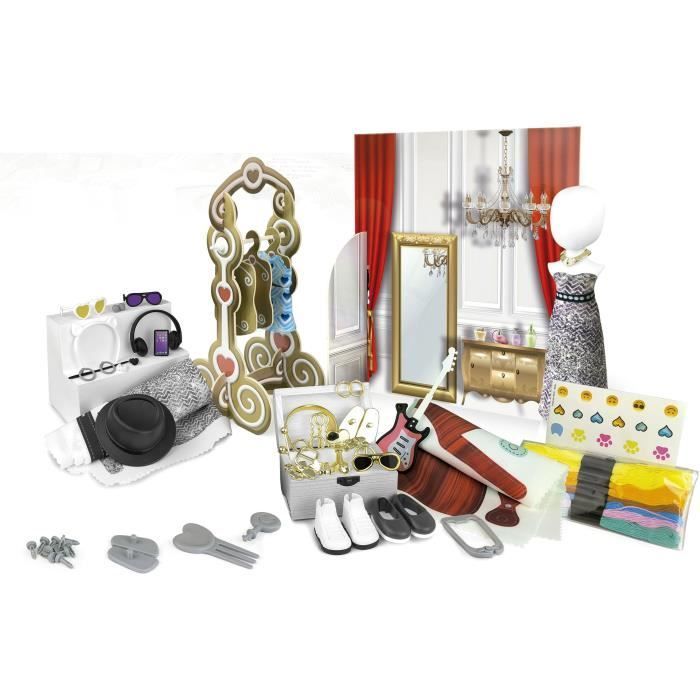 Kit de création de mode - EDUCA - Gala Night - 200 tenues - 1 poupée - Pour enfants a partir de 6 ans