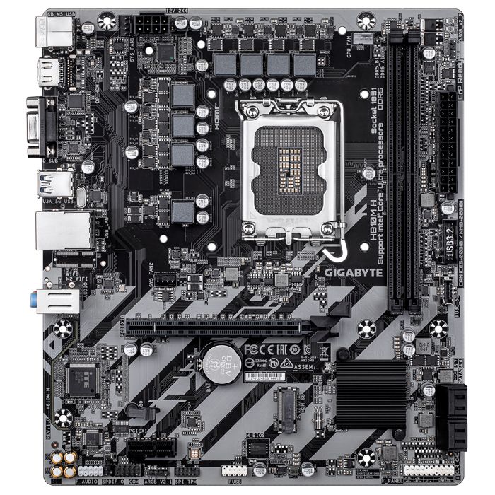 Carte Mère Gigabyte H810M-H (Intel LGA 1851) Micro ATX