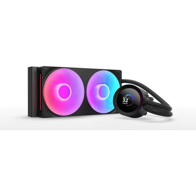 Watercooling - NZXT - RL-KR240-B2 - Kraken Plus 240 RGB - Écran carré 1.54 personnalisable et ventilateurs RGB - Noir