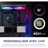 Watercooling - NZXT - RL-KR240-B2 - Kraken Plus 240 RGB - Écran carré 1.54 personnalisable et ventilateurs RGB - Noir