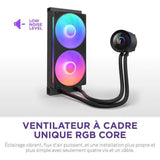 Watercooling - NZXT - RL-KR240-B2 - Kraken Plus 240 RGB - Écran carré 1.54 personnalisable et ventilateurs RGB - Noir