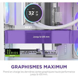 Boitier moyen-tour - NZXT - CM-H92FW-R1 - H9 Flow RGB - Ventilateurs RGB inclus - Blanc