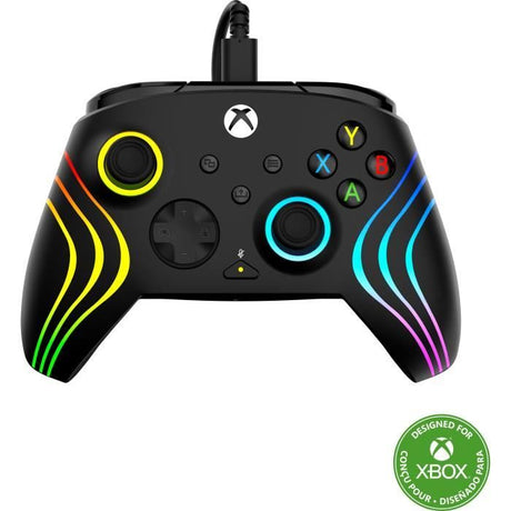 Manette de jeu RGB filaire - TURTLE BEACH - TBC-2002-05 - Afterglow™ Wave - Noir - Xbox/PC