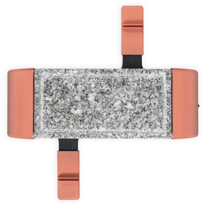 Set a raclette 2 personnes - LIVOO x Marmiton - DOC306 - 450 W - 5 recettes via un QR code - Plateau amovible en granit