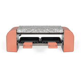 Set a raclette 2 personnes - LIVOO x Marmiton - DOC306 - 450 W - 5 recettes via un QR code - Plateau amovible en granit