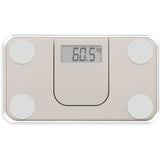Mini pese-personne électronique - LIVOO - DOM532C - Max 180 kg - LCD - Verre trempé - Marche arret automatique - Creme