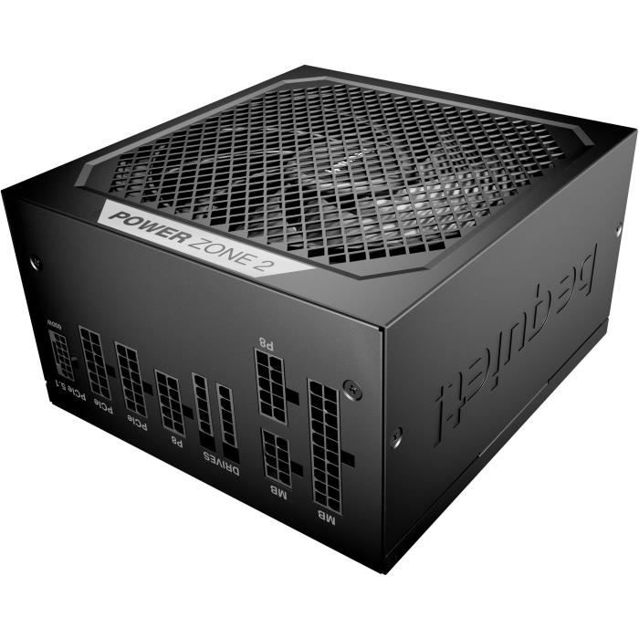 Alimentation PC - BE QUIET! - POWER ZONE 2 - 1000 W - Certifié 80 Plus Platinum - Modulaire