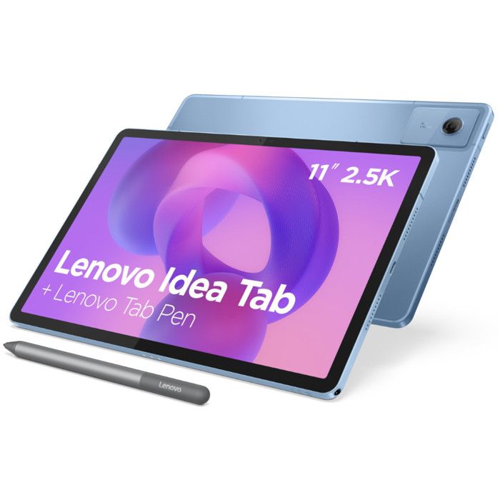Tablette tactile LENOVO Idea Tab - 11 2,5K IPS - 4 Go RAM - Stockage 64 Go - Bleu + Stylet