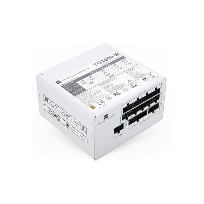 THERMALRIGHT - TG1000 - Alimentation PC - 1000 W - 80+ Gold - ATX3.0 - Full modulaire - PCI-E 5.0 Blanc