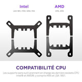 Watercooling - NZXT - RL-KN240-B2 - Kraken Plus 240 - Écran LCD 1.54 personnalisable - Noir - Performance améliorée