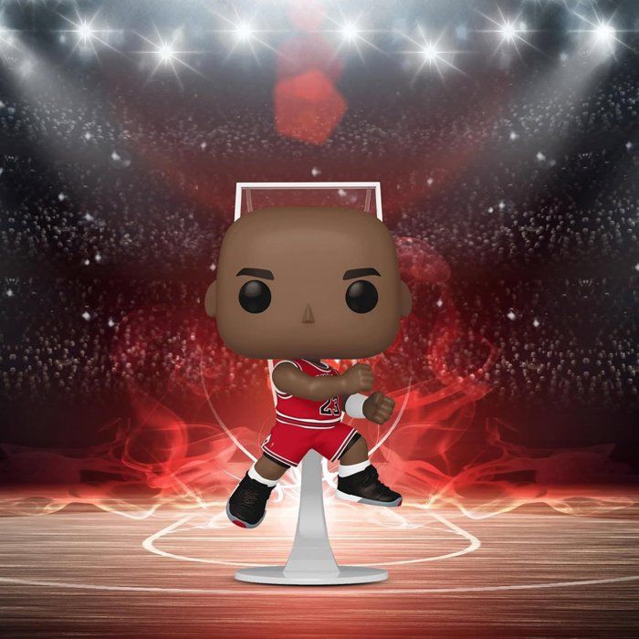 Figurine Funko Pop! - Basketball NBA Chicago Bulls Michael Jordan « The Shot » - Vinyle