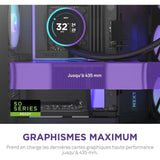 Boitier moyen-tour NZXT - CM-H92FB-P1 - H9 Flow RGB+ - Double chambre - 3 ventilateurs RGB - Noir