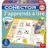 Conector J'apprends a Lire - Jeu éducatif - EDUCA - 90 questions, 12 themes, format livre - Des 4 ans