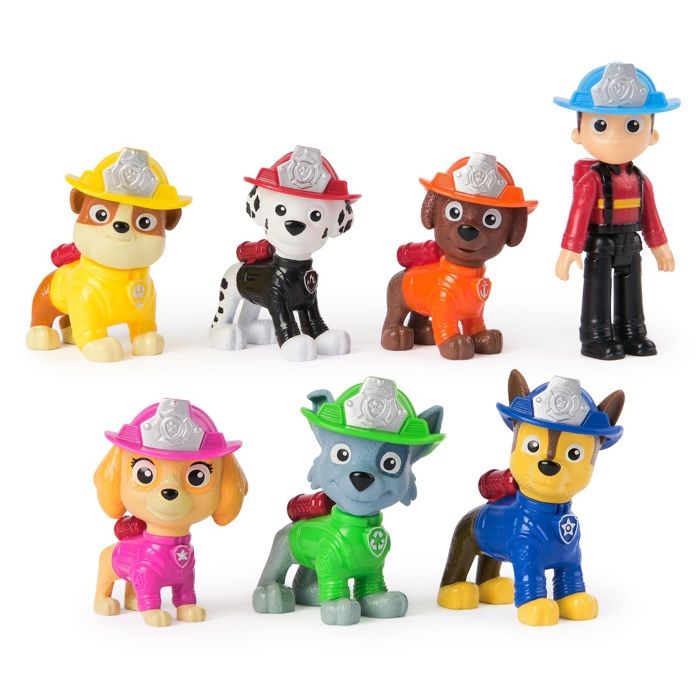 Figurines Pat Patrouille Fire Rescue Multipack