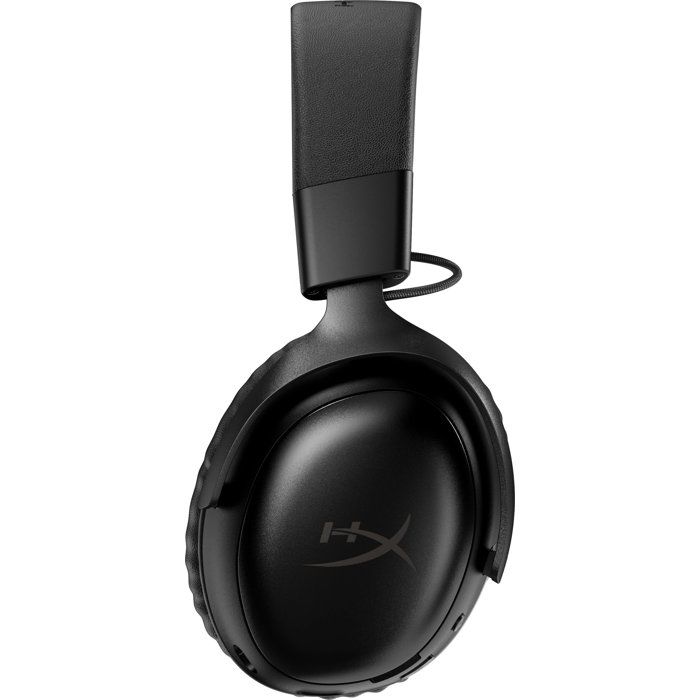 Casque Gamer Sans Fil HyperX Cloud III S Wireless noir pour PC Mac PS5 Mobile Switch.avec adaptateur USB-C vers USB-A, câble USB