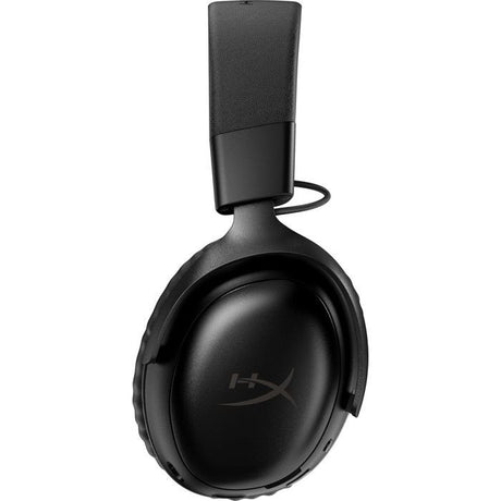 Casque Gamer Sans Fil HyperX Cloud III S Wireless noir pour PC Mac PS5 Mobile Switch.avec adaptateur USB-C vers USB-A, câble USB