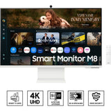 Ecran PC - SAMSUNG - 32 - UHD 4K - 60Hz - Dalle VA - 4ms - SMART MONITOR M8 - M80F - Blanc
