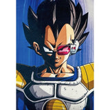 Coussin double face - Carré - DRAGON BALL Z - Goku et Vegeta - Microfibre - 40 x 40 cm