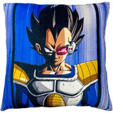 Coussin double face - Carré - DRAGON BALL Z - Goku et Vegeta - Microfibre - 40 x 40 cm