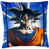 Coussin double face - Carré - DRAGON BALL Z - Goku et Vegeta - Microfibre - 40 x 40 cm