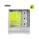 Boîtier PC - MSI - MAG Pano 110R PZ - Moyen tour - Blanc
