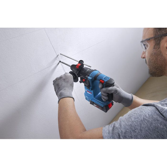 Perforateur GBH 18V-18 Professional SDS Plus avec KickBack Control, sans batterie, ni chargeur - Livré dans L-Boxx 136 - BOSCH - 06