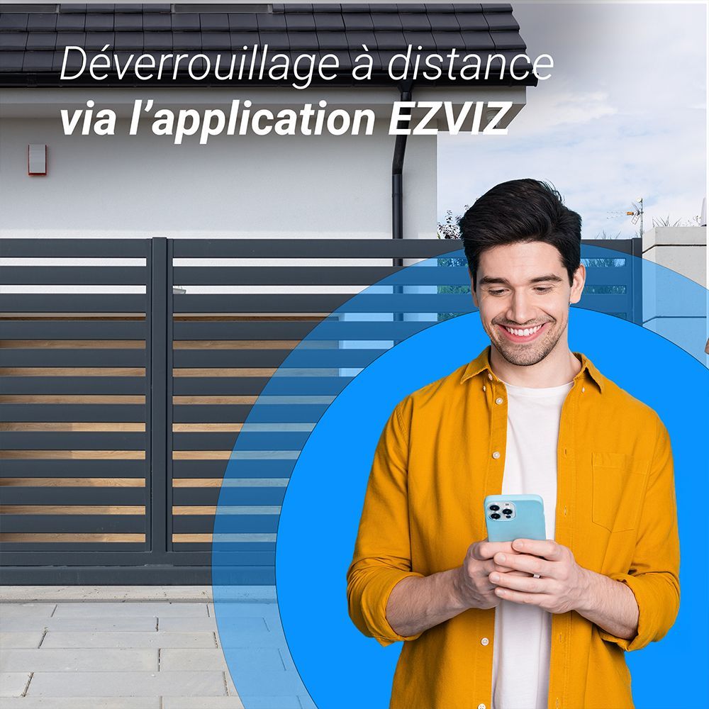 Visiophone - EZVIZ - HP7 PRO 4K -  2 fils - Ecran tactile 8 "