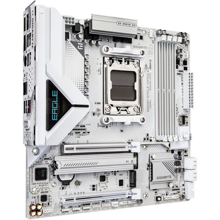 Carte Mère Gigabyte B850M Eagle WiFi6E Ice (AM5) Micro ATX