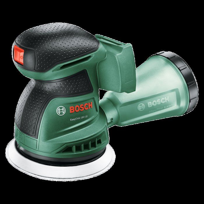 Ponceuse excentrique sans fil BOSCH - EasyOrbit 18V10 - 125mm - Sans accessoires