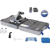 Station sciage CS12V-S1C avec scie compacte -12V, accessoire, 1 batterie 2Ah +chargeur - DREMEL Blueprint