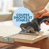 Scie compacte CS12V-S1 12V - 3 accessoires, 1 batterie 2Ah + chargeur - DREMEL Blueprint