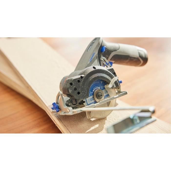 Scie compacte CS12V-S1 12V - 3 accessoires, 1 batterie 2Ah + chargeur - DREMEL Blueprint