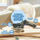 Scie compacte CS12V-S1 12V - 3 accessoires, 1 batterie 2Ah + chargeur - DREMEL Blueprint