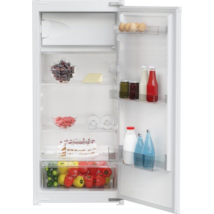 Réfrigérateur monoporte - INDESIT - SINS2211B4 - Intégrable - 175 L (156+19) - 4*** - Clayette porte bouteille - 121,5x54x54,5