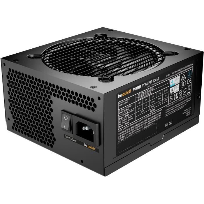 Alimentation PC - BE QUIET! - Pure Power 13 M - 850 W - Semi-passive - ATX 3.1 - PCIe 5.1