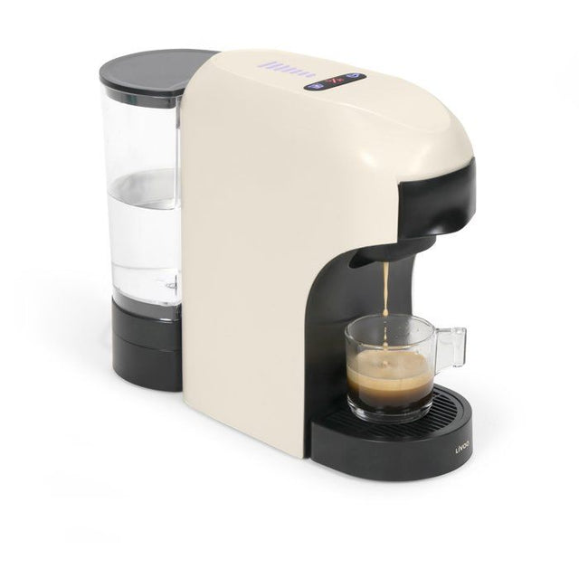 Machine a café multi-capsules 4-en-1 - LIVOO - DOD217C - 1400 W - 7 niveaux d'intensité du café - Creme