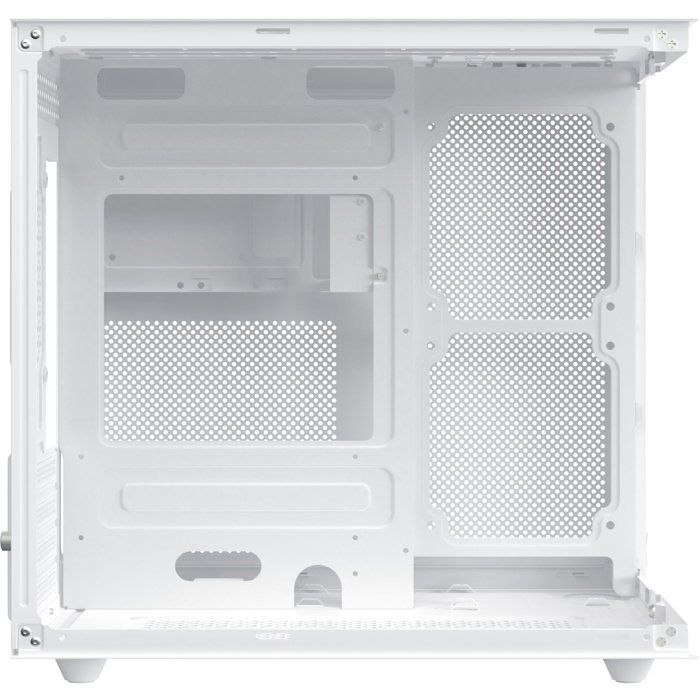 Boitier PC sans alimentation - XIGMATEK Aqua M Lite Arctic - EN44427 - Cube - Format Micro-ATX - Blanc