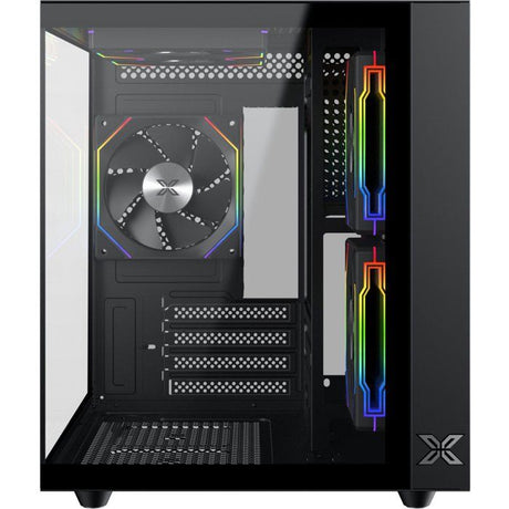 XIGMATEK - EN44410 - Aqua M Lite - Boitier PC sans alimentation - Cube - Format Micro-ATX - Noir