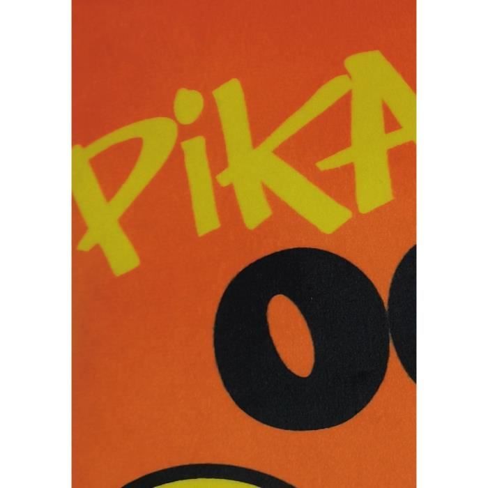 Coussin premium 3D en Velboa - POKEMON - Pikachu - 40 cm