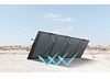 Panneau solaire portable bifacial - EcoFlow - NextGen - 220 W / 175 W - Rendement 25 % - Dimensions déplié 615 x 2 155 x 25 mm