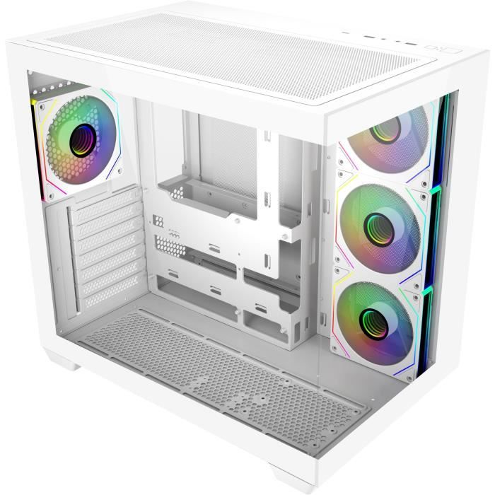 COOLER MASTER - Elite 681 White - Boîtier PC - Moyen-tour
