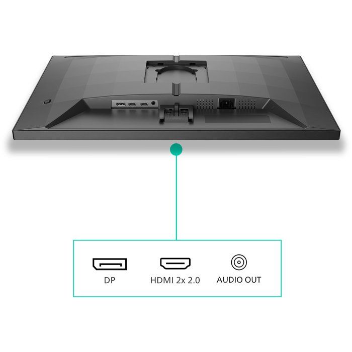 Ecran PC Gamer - PHILIPS - 27'' - 4K/FHD - 160Hz/320Hz - HP - Dalle Fast IPS  - 0,5ms - Réglable en hauteur - 27M2N3800A/00